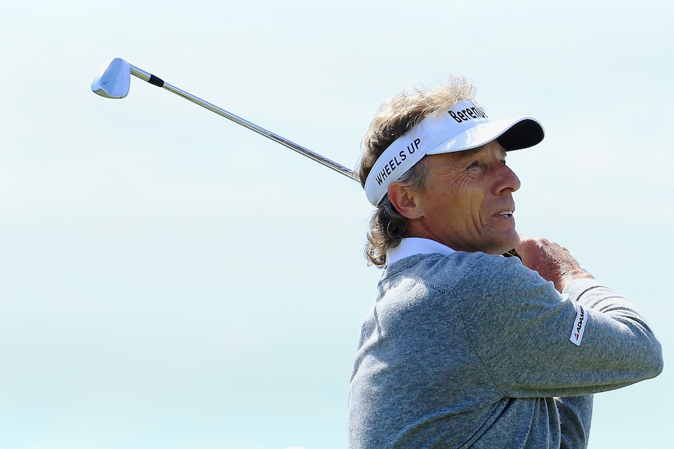 The clubs Bernhard Langer used to win the Insperity Invitational Golf